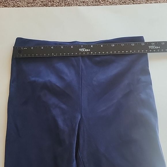 Lilly Pulitzer Anika High Rise Suede leggings True Navy Size 6 NWT - Picture 7 of 8